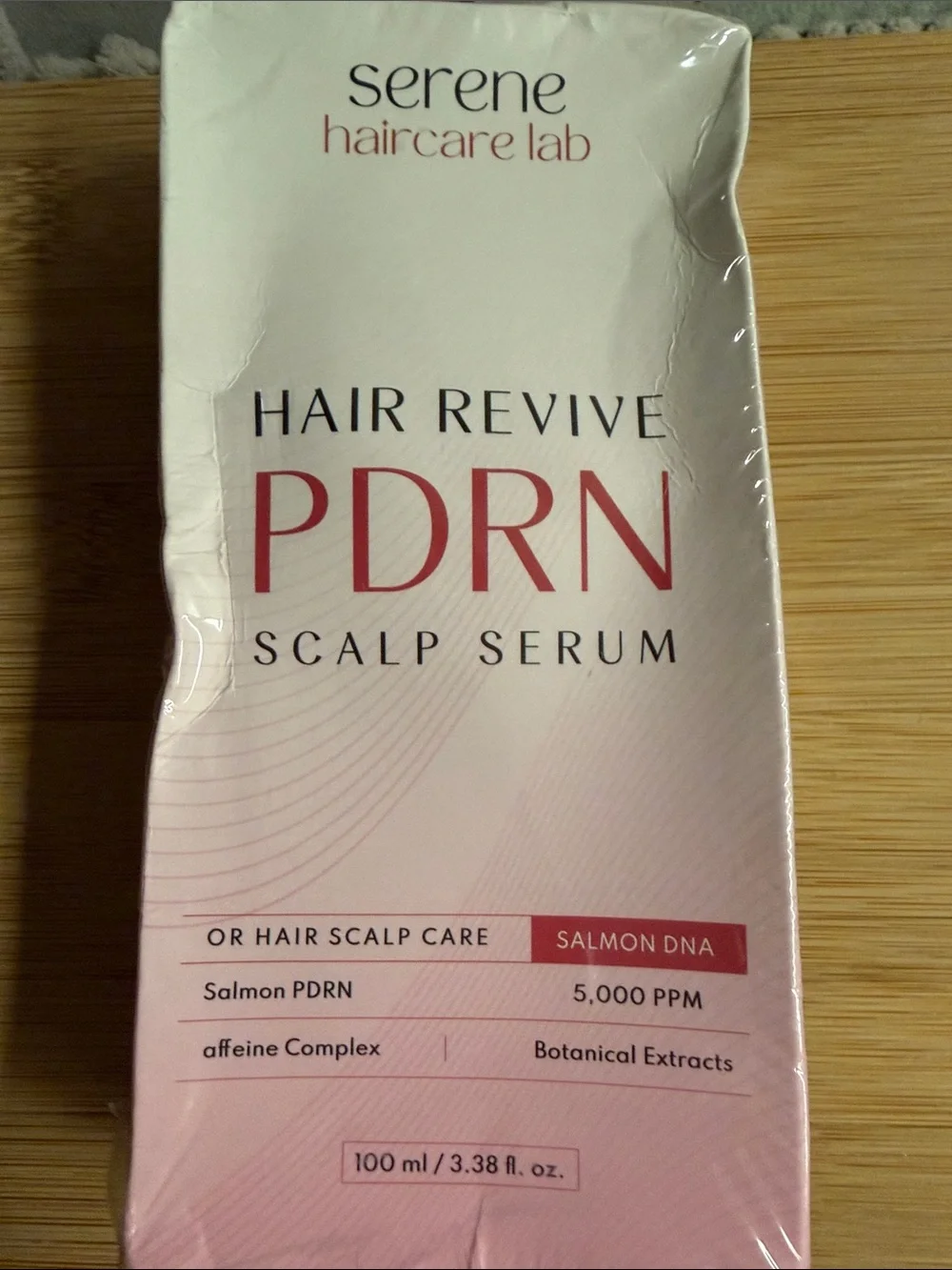 Serene Haircare Lab Hair Revive PDRN Scalp Serum - Salmon Pink